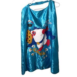Sesame Street Seaworld Super Cookie Monster Apron Blue Sesame Place 2016